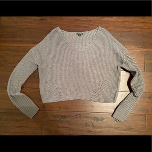 cropped sweater